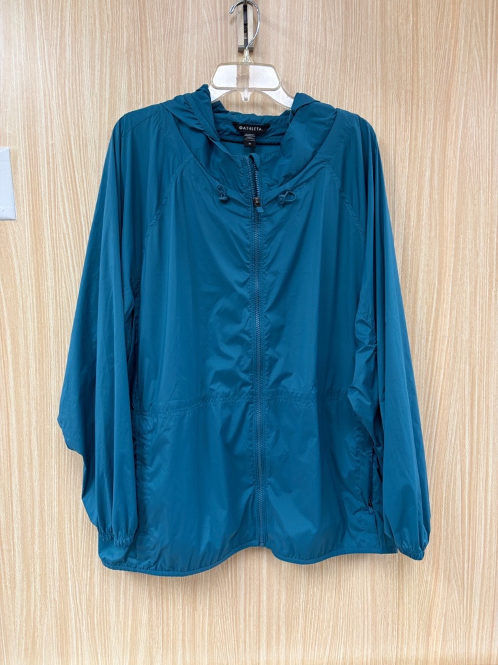 Athleta Teal Blue Superset Jacket Size 2X